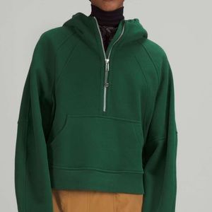 ISO Everglade Green Scuba Hoodie Lululemon Size Small